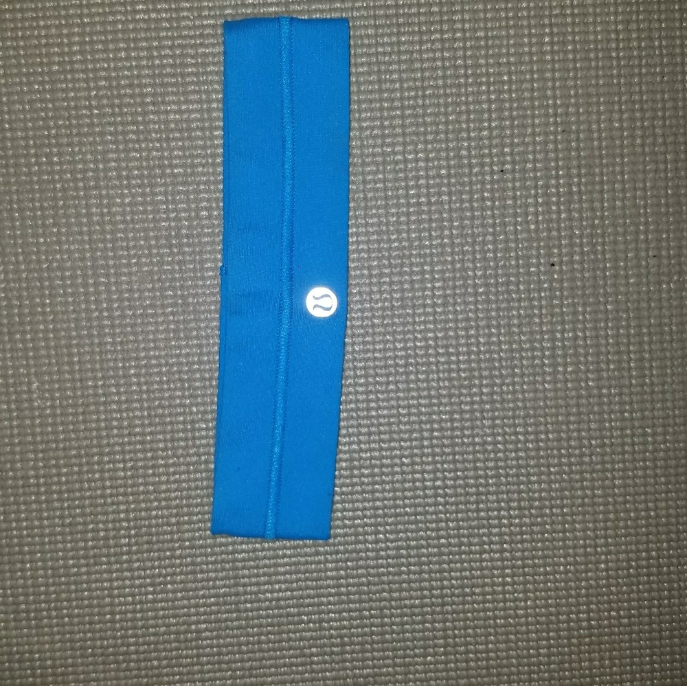 Blue lululemon headband